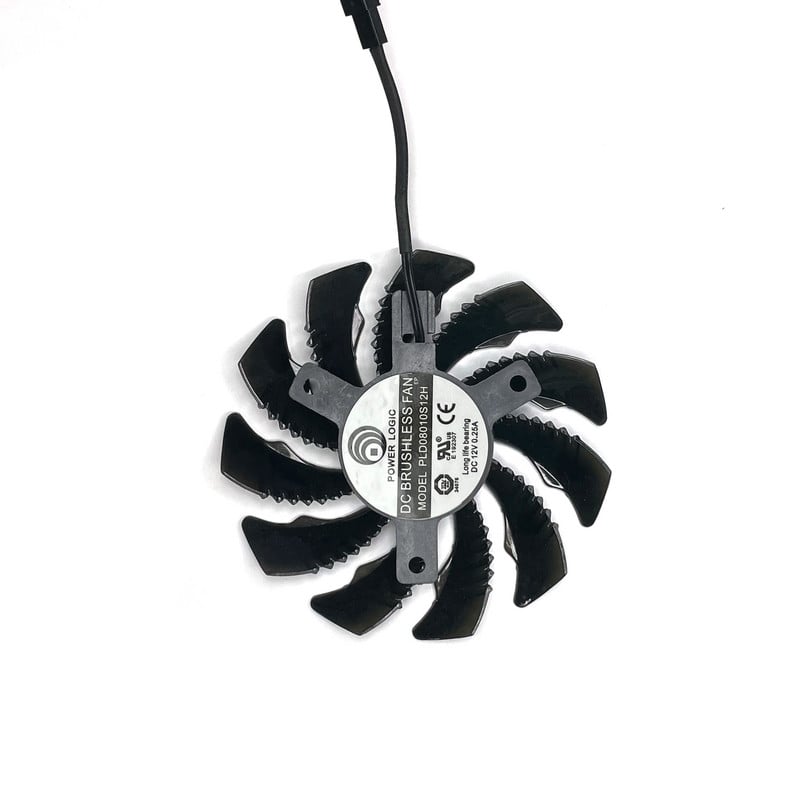 GIGABYTE GV-N970WF3OC-4GD Náhradný chladiaci ventilátor PLD08010S12H T128010SM 78MM 3PIN Nový chladiaci ventilátor pre GTX970 GPU