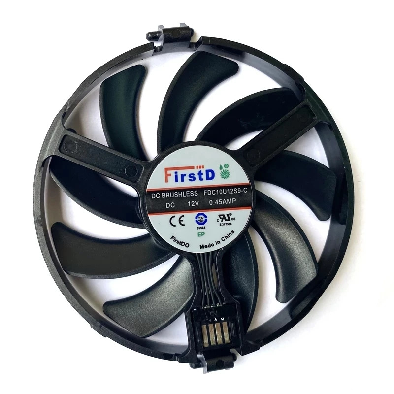 2 DB FDC10U12S9-C RX470 GPU hűtő XFX AMD Radeon RX 470 480 580 RX580 RX480 RX470 grafikus hűtőventilátorhoz
