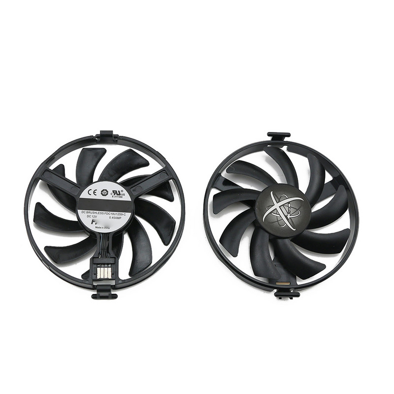 RX470 RX480 FDC10U12S9-C grafikus kártya ventilátor VGA kártya ventilátor XFX RX 470/480 videokártya hűtőventilátorhoz