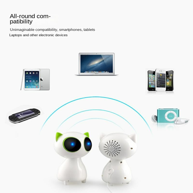 E-200 asztali számítógép hangszóró USB vezetékes otthoni asztali játék Audio Laptop mobil mélynyomó kis teljesítményű erősítő