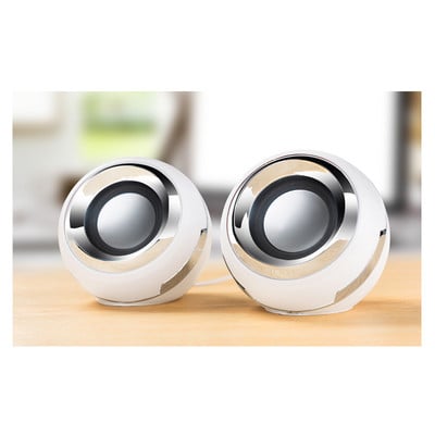 1 par žičanih mini računalnih zvučnika USB AUX trube za prijenosno računalo, stolni telefon 6 W snažan audio multimedijski zvučnik