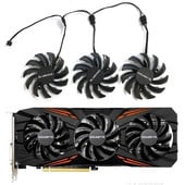 PLD08010S12H T128010SU 12V 0,35A 4PIN 75MM για Gigabyte Aorus Gtx 1060 1070 Ti 1080 Ti G1 Gaming GV-N98T Gtx 980 970 960 Ntitanx