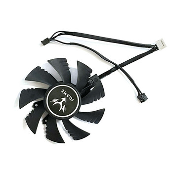 3PCS 75MM 4PIN GTX 1060 1070 1070TI 1080 GPU Cooler for Colorful Igame Geforce GTX 1060 1070 1070TI 1080 Graphics Cooling Fan