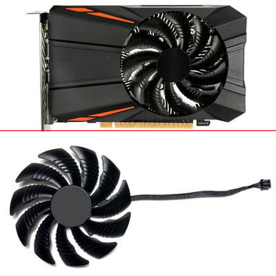 3PIN 87MM PLD09210S12HH T129215SU 12V ventilator hladnjaka GTX1050 RX560 RX550 za Gigabyte Geforce GTX 1050 1050Ti RX 550 560 Mini ITX G1