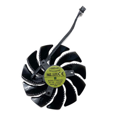 3PIN 87MM PLD09210S12HH T129215SU 12V ventilator hladnjaka GTX1050 RX560 RX550 za Gigabyte Geforce GTX 1050 1050Ti RX 550 560 Mini ITX G1