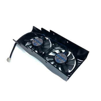 R271 XY-D05510S MSI Geforce GTX 1650 4GT LP Смяна на вентилатор за охлаждане на графична карта 12V 0.28A 2 проводника 2-пинов смяна на вентилатор за охлаждане