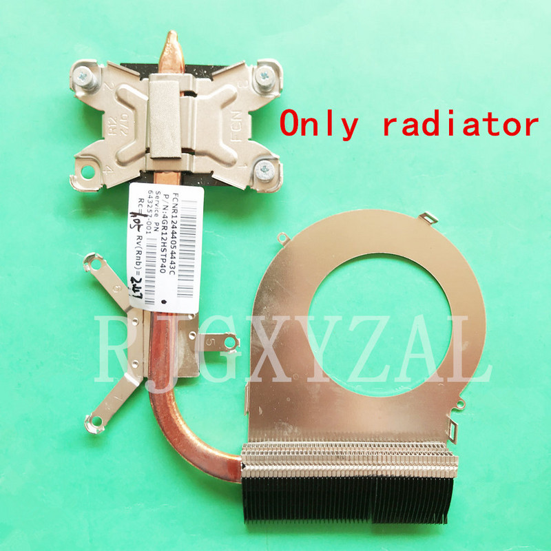 Új notebook CPU ventilátor hűtőborda radiátor rézcsöves modul a HP Pavilion Presario G4 G6 G7 G4-1000 G7-1000 G6-1000 hűtőhöz 3 tűs
