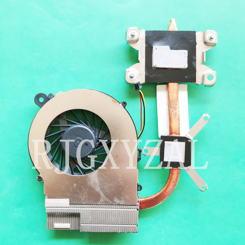 Új notebook CPU ventilátor hűtőborda radiátor rézcsöves modul a HP Pavilion Presario G4 G6 G7 G4-1000 G7-1000 G6-1000 hűtőhöz 3 tűs