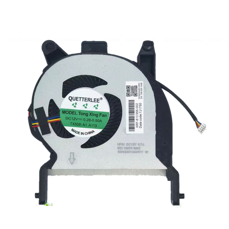 Jauns CPU dzesētāja ventilators HP ProDesk Mini 800 600 400 405 G3 G4 BUC0712HB-00 CAU DFS593512MN0T FJMV 914266-001 VISS VIENĀ radiatoram