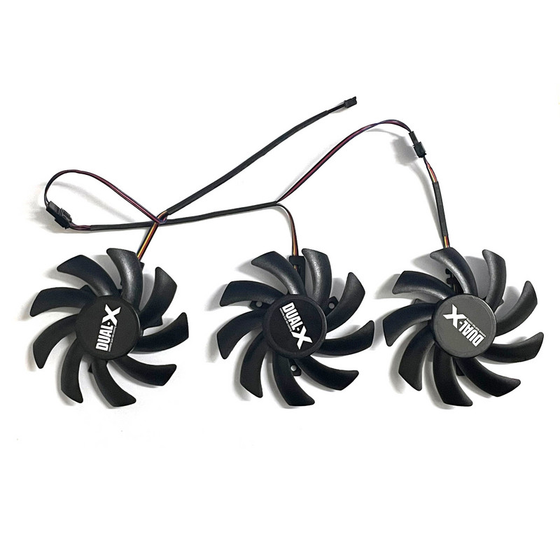 FDC10H12S9-C 85MM 4Pin 0.45A 4Pin Radeon RX 6700 XT GPU ventilator za XFX Speedster SWFT 309 Radeon RX 6700 XT 12GO grafički ventilator