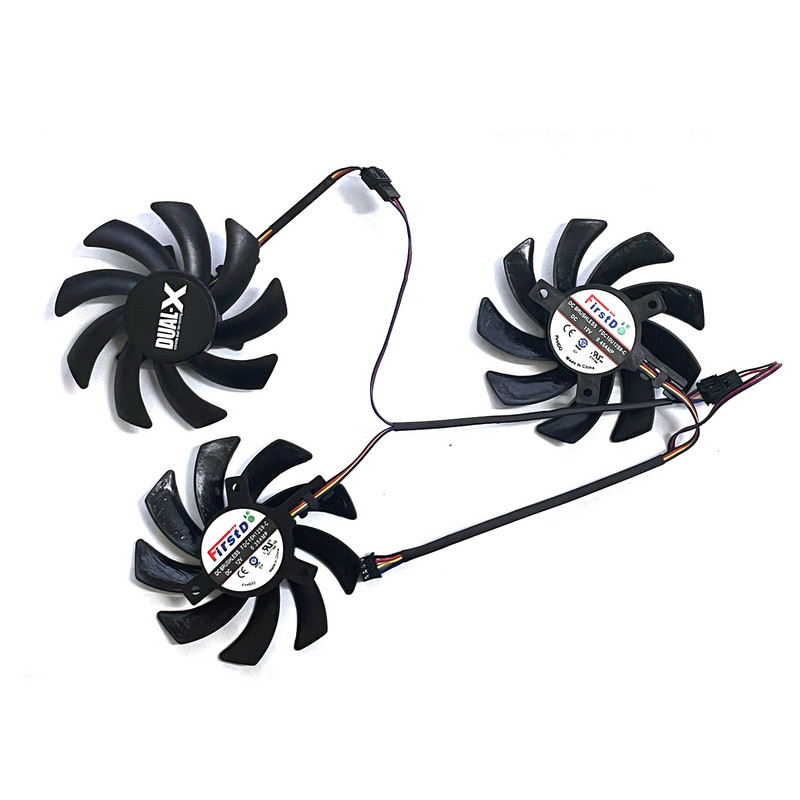 FDC10H12S9-C 85MM 4Pin 0.45A 4Pin Radeon RX 6700 XT GPU ventilator za XFX Speedster SWFT 309 Radeon RX 6700 XT 12GO grafički ventilator