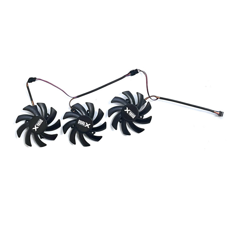 FDC10H12S9-C 85MM 4Pin 0.45A 4Pin Radeon RX 6700 XT GPU ventilator za XFX Speedster SWFT 309 Radeon RX 6700 XT 12GO grafički ventilator