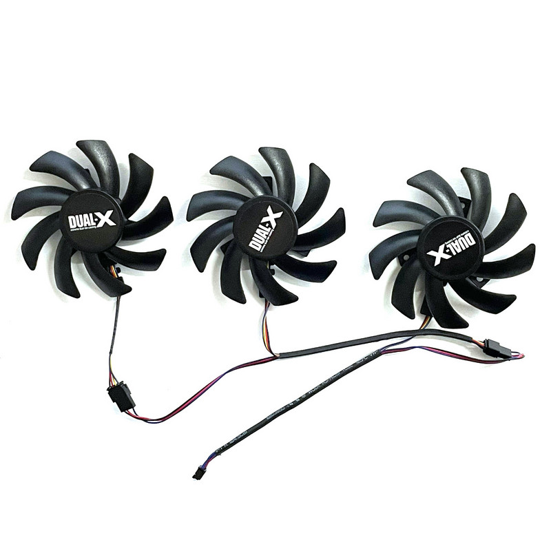 FDC10H12S9-C 85MM 4PIN DC 12V 0.35A R9 290X GPU hladnjak ventilator za Sapphire R9 290X 290 280 Vapor-X OC Platinum ventilator grafičke kartice