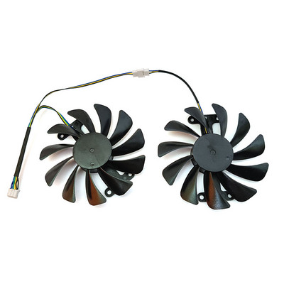 ÚJ 2DB 95MM 4PIN GTX 1070 1080 GUP ventilátor,KFA2 GALAXY GeForce GTX 1070 1070Ti 1080 EXOC SNPR grafikus kártya hűtőventilátorhoz
