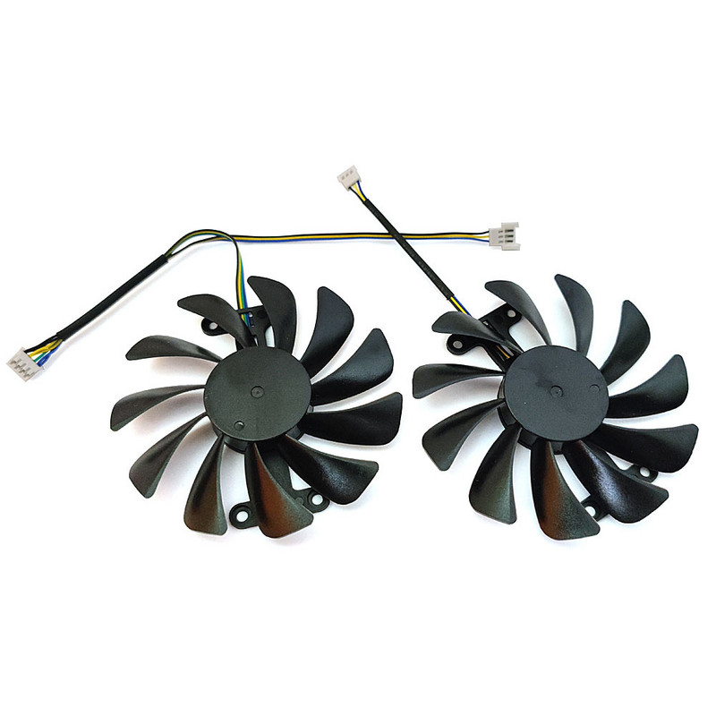 ÚJ 2DB 95MM 4PIN GTX 1070 1080 GUP ventilátor，KFA2 GALAXY GeForce GTX 1070 1070Ti 1080 EXOC SNPR grafikus kártya hűtőventilátorhoz