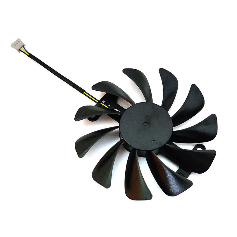 ÚJ 2DB 95MM 4PIN GTX 1070 1080 GUP ventilátor，KFA2 GALAXY GeForce GTX 1070 1070Ti 1080 EXOC SNPR grafikus kártya hűtőventilátorhoz