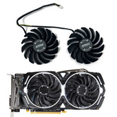 Originalna 2 komada/serija 87 mm PLD09210B12HH RX580 RX570 ventilator za hlađenje grafičke kartice za MSI RX 470 480 570 580 oklopni ventilator