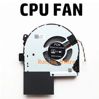 Naujas nešiojamas kompiuteris CPU GPU aušinimo ventiliatorius Aušintuvas Nešiojamasis kompiuteris, skirtas ASUS ROG STRIX GL703 GL703GS GL703GM DC12V 0.4A 4PIN