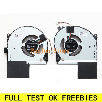 Novi laptop CPU GPU ventilator za hlađenje Cooler Notebook PC za ASUS ROG STRIX GL703 GL703GS GL703GM DC12V 0.4A 4PIN
