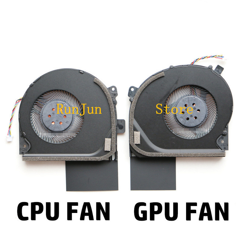 Naujas nešiojamas kompiuteris CPU GPU aušinimo ventiliatorius Aušintuvas Nešiojamasis kompiuteris, skirtas ASUS ROG STRIX GL703 GL703GS GL703GM DC12V 0.4A 4PIN