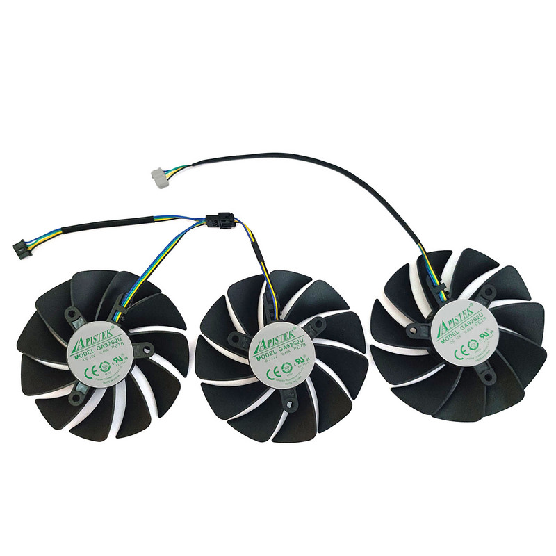 NOVÝ 87MM 4PIN GA92S2U RTX 3080 AMP Holo ventilátor pre grafickú kartu ZOTAC GAMING GEFORCE RTX 3070TI 3080 3080TI 3090 AMP