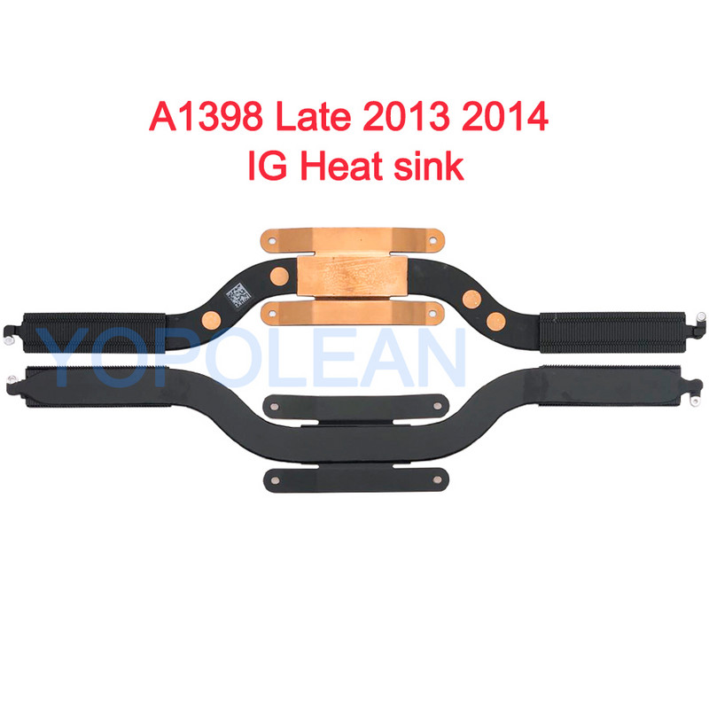 Testirani rashladni hladnjak matične ploče za Macbook Pro Retina 15" A1398 CPU rashladni hladnjak 2012. 2013. 2014. 2015. godine