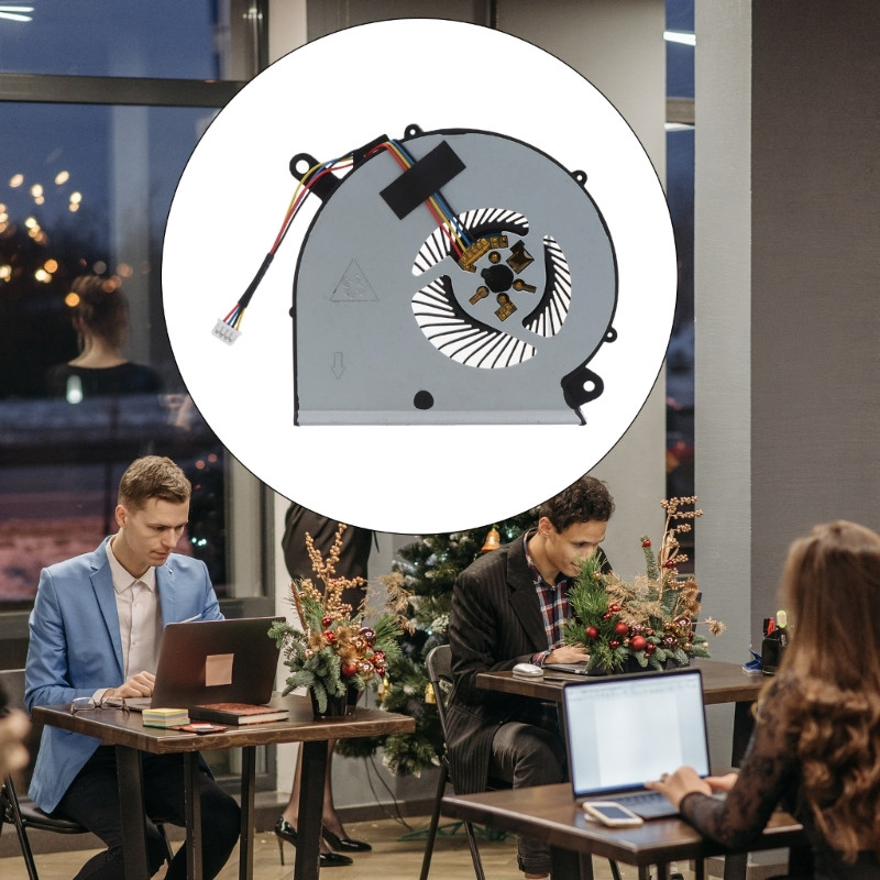 Sülearvuti CPU GPU ventilaator Gigabyte Aero15 RP64W RP65W jahuti ventilaatori BS5005HS-U2M BS5005HS-U2N arvuti jahutusradiaatori jaoks