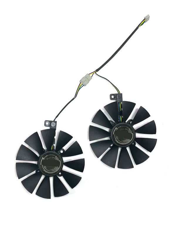 ASUS DUAL-GTX 1060-O3G aušinimo ventiliatorius PLD09210S12HH T129215BU 87MM grafinis aušinimo ventiliatorius, skirtas ASUS DUAL GeForce GTX1060-O6G DC12V