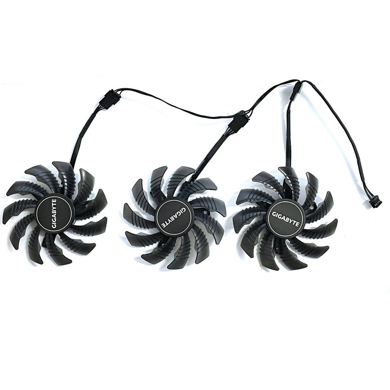 T128010SU PLD08010S12H Ventilator za hlađenje za Gigabyte Geforce RTX 3060 Ti 3070 3070Ti RTX3070 RX6700XT Gaming grafičku karticu