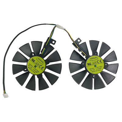 NOVO 1 LOT PLD09210S12HH FDC10U12S9-C T129215BU T129215SU GPU ventilator,za ASUS RX 580 570 470、GTX 1070 1060 ventilator za hlađenje video kartice
