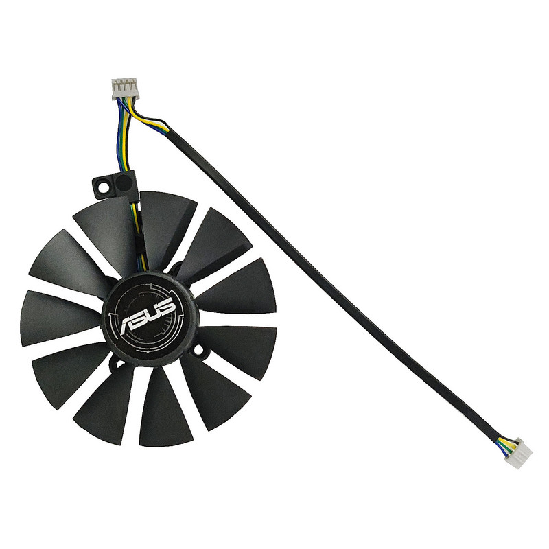 NOVO 1 LOT PLD09210S12HH FDC10U12S9-C T129215BU T129215SU GPU ventilator，za ASUS RX 580 570 470、GTX 1070 1060 ventilator za hlađenje video kartice