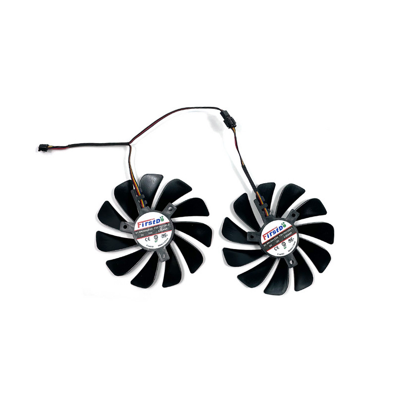Pilnīgi jauns 95MM 4PIN FDC10U12S9-C RX 5700 XT GPU ventilators XFX 5600XT RX 5700 5700XT grafiskās kartes dzesēšanas ventilatoram