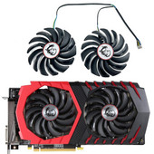 НОВ 95MM PLD10010S12HH RX 580 GAMING X GPU вентилатор，за MSI Radeon RX 580、RX 570、RX 480、RX 470 GAMING X вентилатор за охлаждане на графична карта