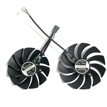 89MM 100MM CF1010U12S CF9015H12S RTX3070TI 3070 GPU охладител за Zotac RTX 3070 3070TI Dual Blade Graphics Cooling Fan