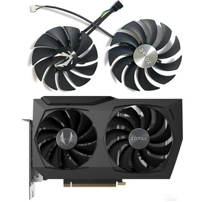 89MM 100MM CF1010U12S CF9015H12S RTX3070TI 3070 GPU охладител за Zotac RTX 3070 3070TI Dual Blade Graphics Cooling Fan