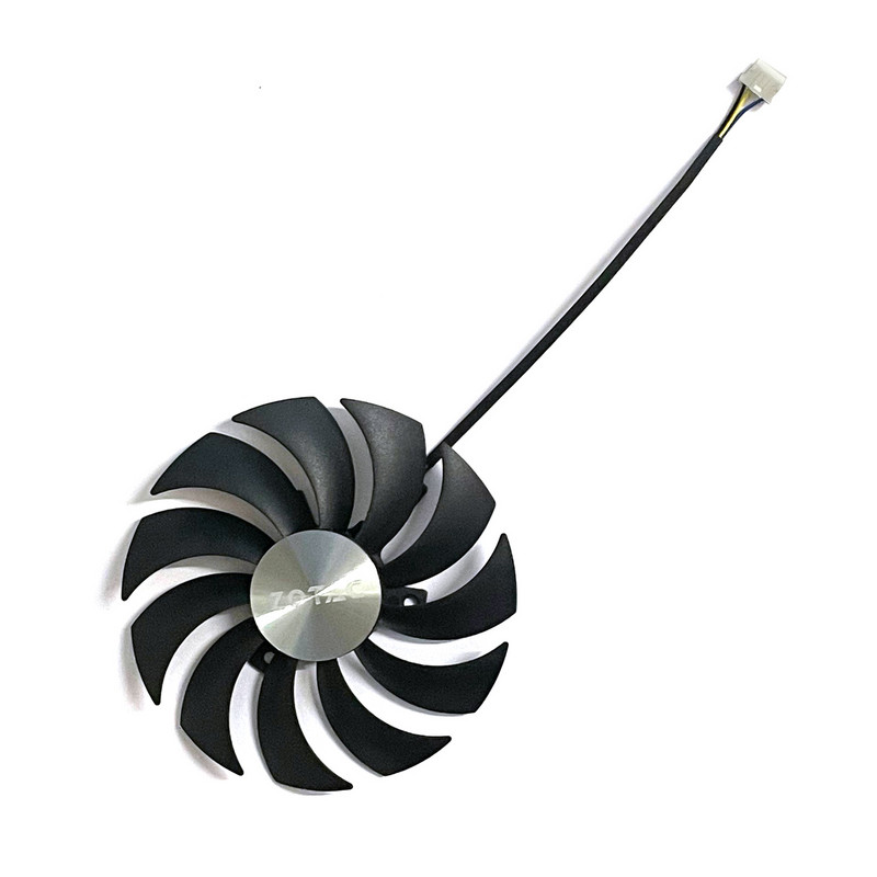 Chladič grafickej karty Zotac RTX 3070 3070TI 89MM 100MM CF1010U12S CF9015H12S RTX3070TI 3070 GPU s dvojitým lopatkovým ventilátorom