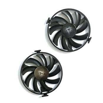 Νέο FDCU12S9-C DC 12V 0.45A XFX 570 580 GPU Cooler για XFX AMD Radeon RX 480 470 570 580 470D RS Black Wolf Graphics Cooling Fan