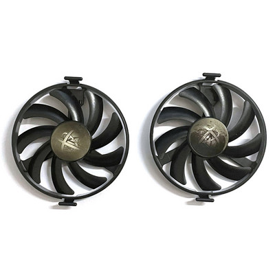 Új FDCU12S9-C DC 12V 0,45A XFX 570 580 GPU hűtő XFX AMD Radeon RX 480 470 570 580 470D RS Black Wolf grafikus hűtőventilátorhoz