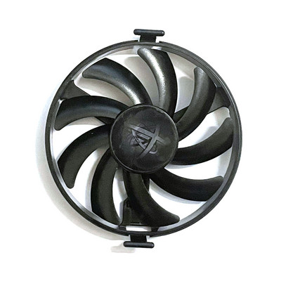 Új FDCU12S9-C DC 12V 0,45A XFX 570 580 GPU hűtő XFX AMD Radeon RX 480 470 570 580 470D RS Black Wolf grafikus hűtőventilátorhoz