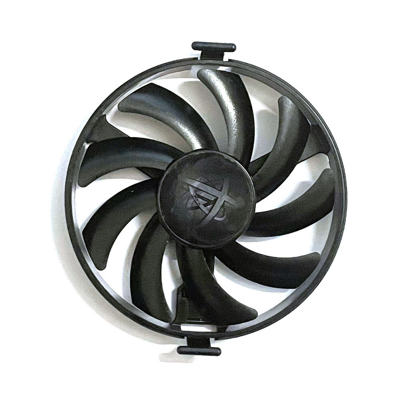 Új FDCU12S9-C DC 12V 0,45A XFX 570 580 GPU hűtő XFX AMD Radeon RX 480 470 570 580 470D RS Black Wolf grafikus hűtőventilátorhoz