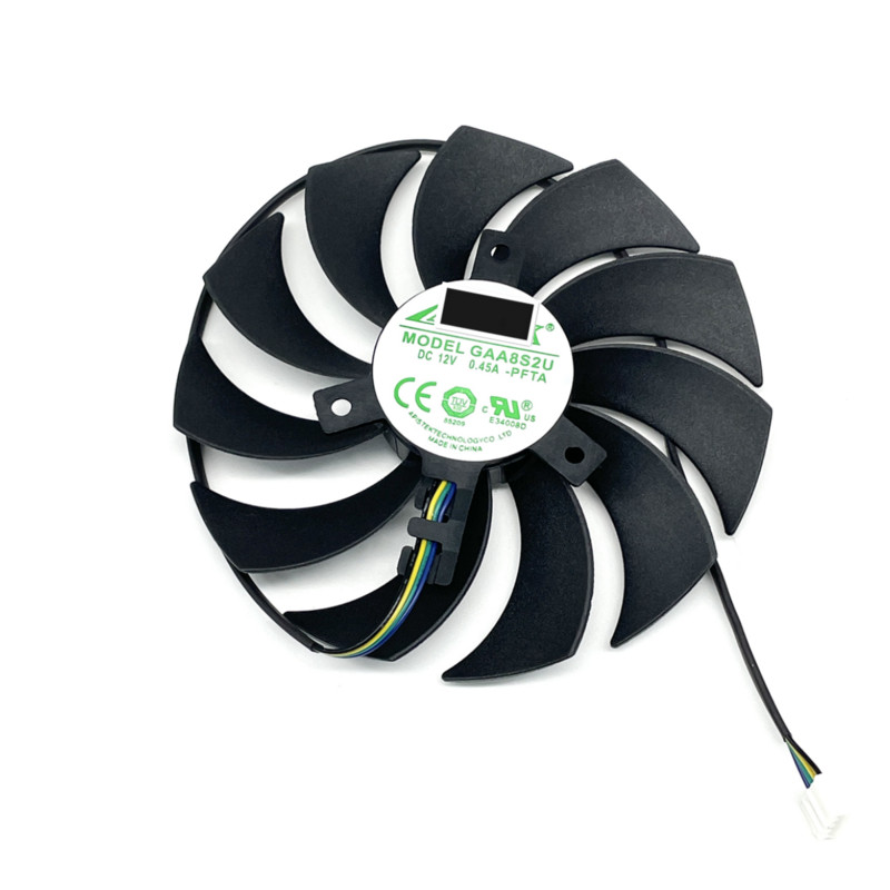 Uus 100 mm CF1010U12S GAA8S2U 0,45A DC12V RTX3070 GPU jahutusventilaator Zotac Gaming RTX 3070 AMP Holo graafikakaardi jahuti ventilaatori jaoks