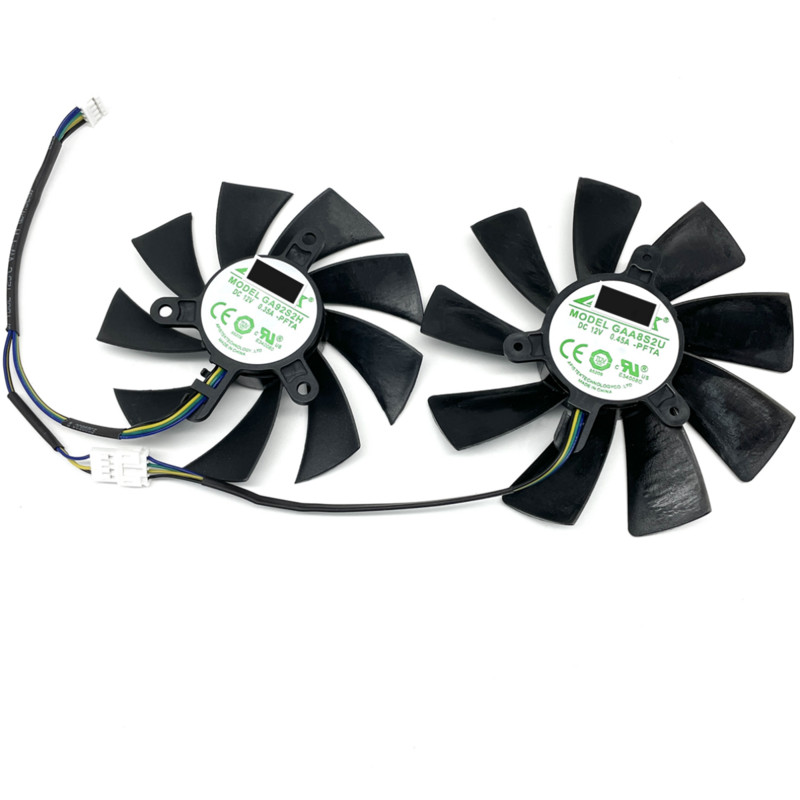 100MM GAA8S2H GAA8S2U 87MM GA92S2H 4 tűs hűtőventilátor ZOTAC GTX 1060 1070 Ti GTX1080 1080 Ti MINI kettős grafikus kártya hűtőventilátorhoz