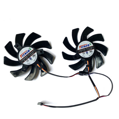 NOVO 2PCS ventilator za hlađenje 85MM 4PIN GA91S2U FDC10H12S9-C GTX1080 1070 1060 GPU VENTILATOR za Palit GTX 1070 Ti 1070 1060 1080 GTX1060 dual