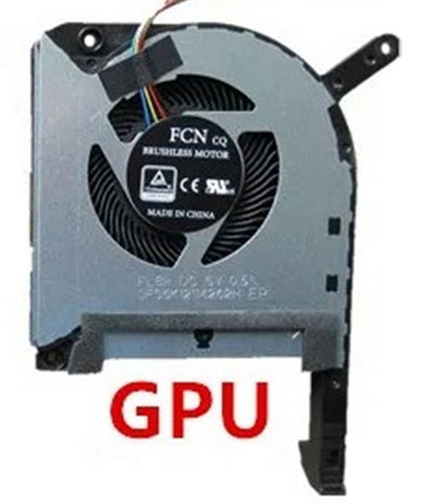 Új laptop CPU ventilátor hűtő ASUS FX86F FX705GM FX705 FX95G FX95D FX705G FX505 ZX86F FZ86F FX706LI FX706L FA706IU hűtőventilátorokhoz