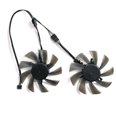 2 DB FDC10H12S9-C FD7010H12S 4PIN 85MM R9 270X GPU hűtő Sapphire R9 270X 280X HD7870 HD7950 HD7850 HD6850 hűtőventilátorhoz