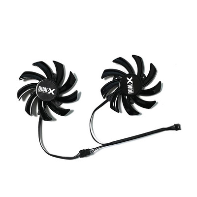 2 DB FDC10H12S9-C FD7010H12S 4PIN 85MM R9 270X GPU hűtő Sapphire R9 270X 280X HD7870 HD7950 HD7850 HD6850 hűtőventilátorhoz