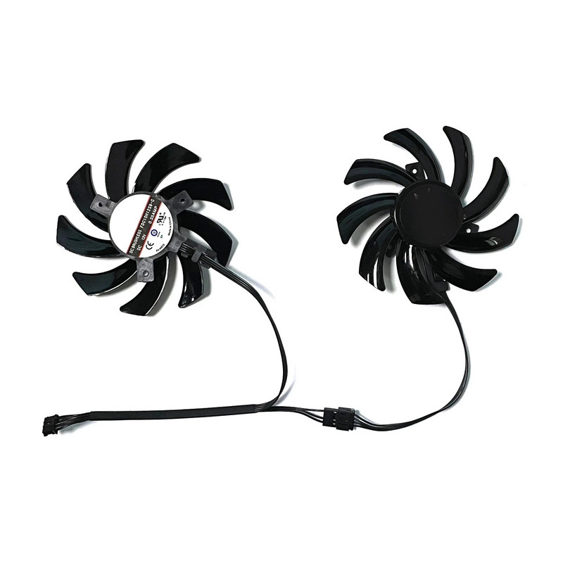 2 DB FDC10H12S9-C FD7010H12S 4PIN 85MM R9 270X GPU hűtő Sapphire R9 270X 280X HD7870 HD7950 HD7850 HD6850 hűtőventilátorhoz