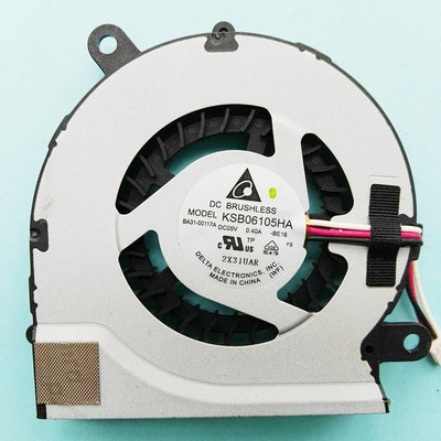 Naujas originalus CPU GPU ventiliatorius skirtas SAMSUNG NP700 NP700Z5A NP700Z5B NP700Z5C nešiojamojo kompiuterio aušinimo ventiliatoriaus aušintuvas KSB06105HA BE15 BE16
