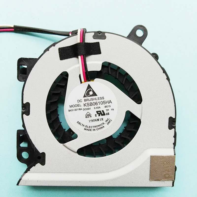 Naujas originalus CPU GPU ventiliatorius skirtas SAMSUNG NP700 NP700Z5A NP700Z5B NP700Z5C nešiojamojo kompiuterio aušinimo ventiliatoriaus aušintuvas KSB06105HA BE15 BE16