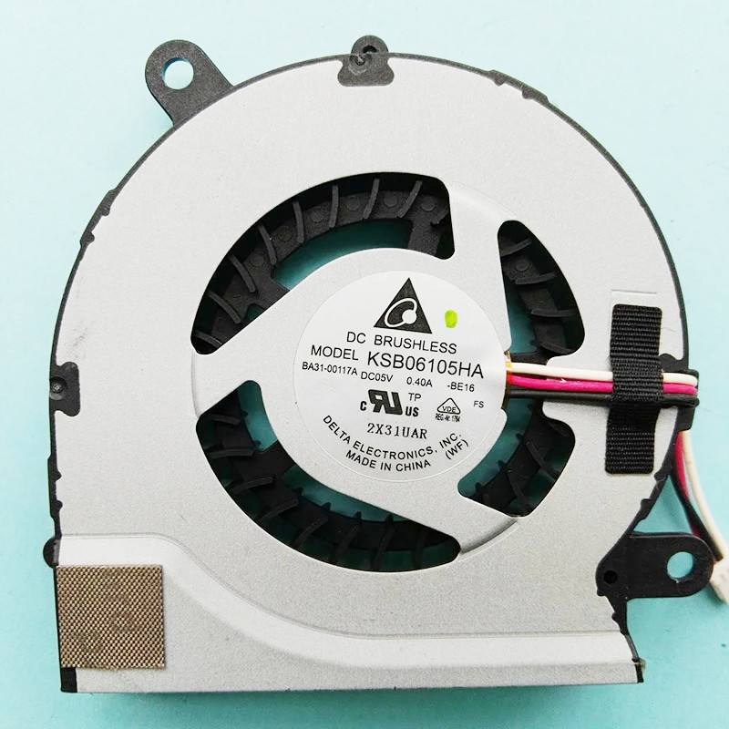 Naujas originalus CPU GPU ventiliatorius skirtas SAMSUNG NP700 NP700Z5A NP700Z5B NP700Z5C nešiojamojo kompiuterio aušinimo ventiliatoriaus aušintuvas KSB06105HA BE15 BE16